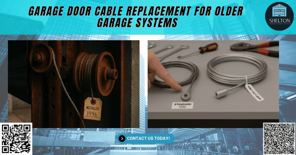 Garage Door Cable Replacement for Older Garage Systems - Shelton Garage Door Center