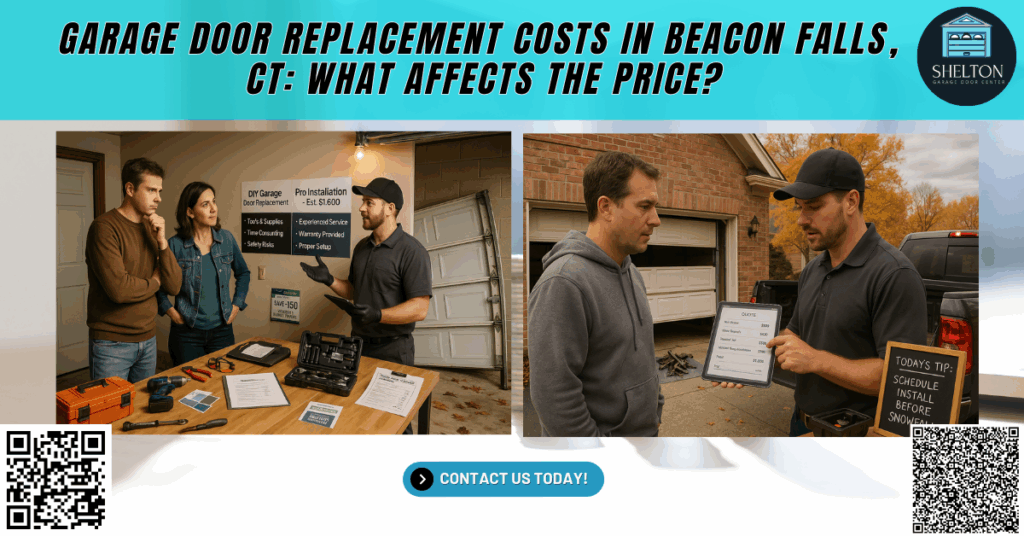 Garage Door Replacement Costs In Beacon Falls, Ct: What Affects The Price? 9 Garage Door Replacement Costs in Beacon Falls, CT: What Affects the Price? - Shelton Garage Door Center